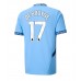 Manchester City Kevin De Bruyne #17 Hjemmedrakt 2024-25 Kortermet